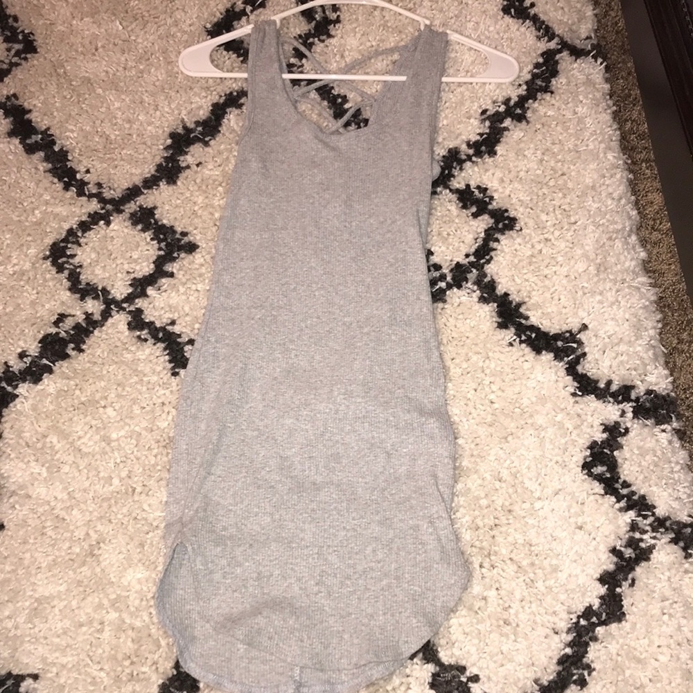Gray dress
